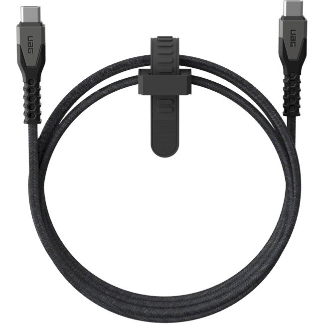 Кабель USB UAG USB-C > USB-C 1.5m Black/Gray
