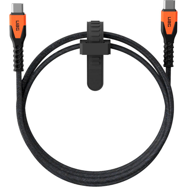 Кабель USB UAG USB-C > USB-C 1.5m Black/Orange