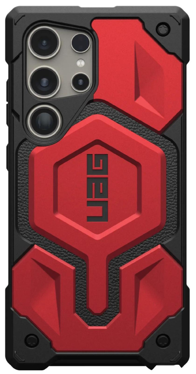 Чохол-накладка UAG for Samsung Galaxy S24 Ultra, Monarch Pro, Crimson (214416119494)