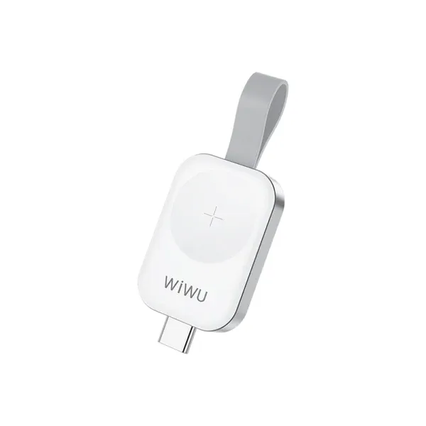 Зарядное устройство Wiwu M16 Pro Apple Watch Magnetic Wireless Charger White