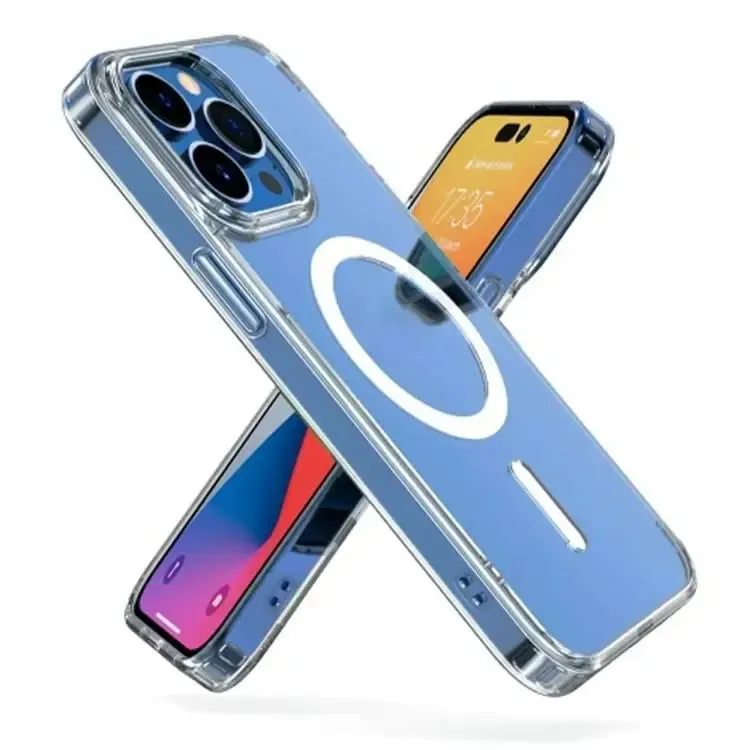 Чохол-накладка Mutural Jingtou Series iPhone 15 Pro Max with MagSafe Transparent