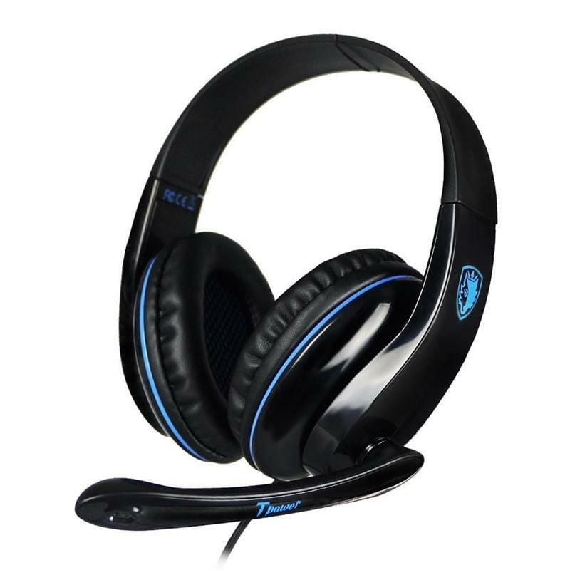 Навушники Sades SA-701 Black/Blue (sa701blj)