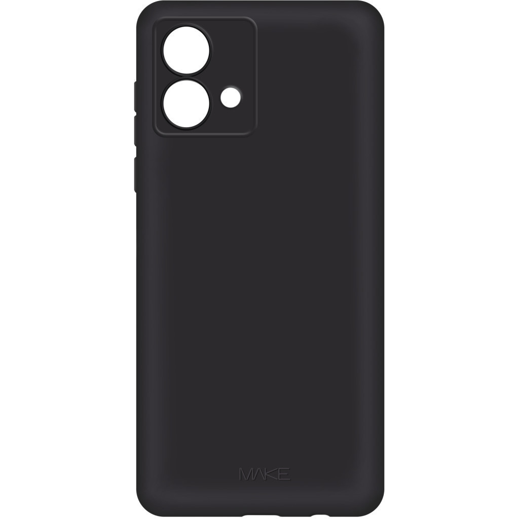 Чехол-накладка MAKE Motorola G84 Skin Black (MCS-MG84BK)