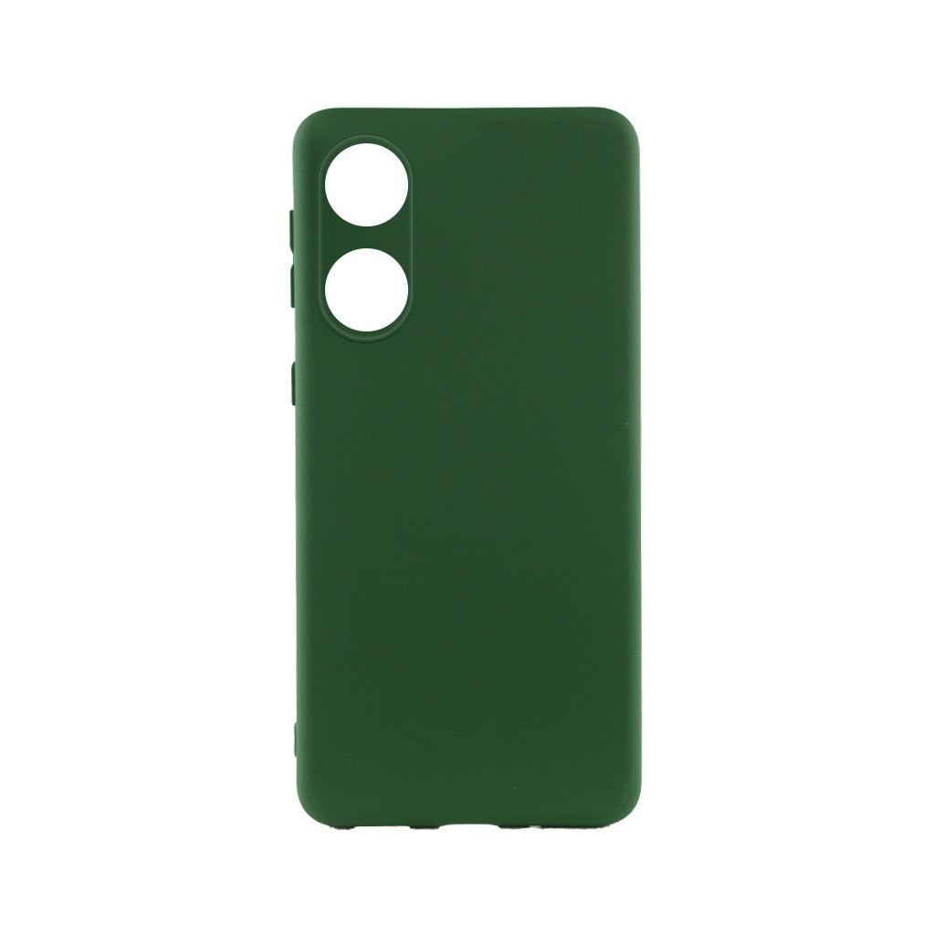 Чехол-накладка MAKE Oppo A78 Silicone Green (MCL-OA78GN)