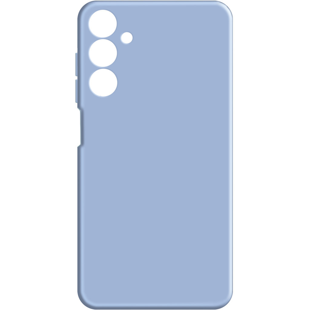 Чехол-накладка MAKE Samsung A25 Silicone Blue (MCL-SA25BL)