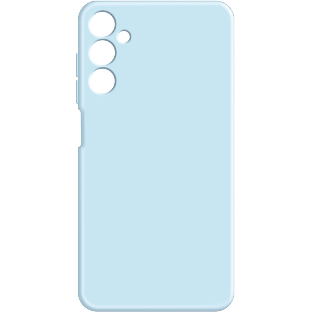 Чехол-накладка MAKE Samsung A25 Silicone Ice Blue (MCL-SA25IB)