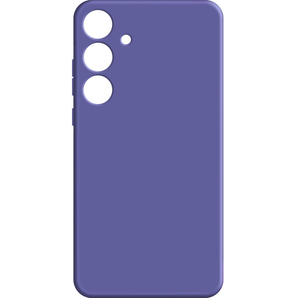 Чехол-накладка MAKE Samsung S24 Plus Silicone Violet (MCL-SS24PVI)