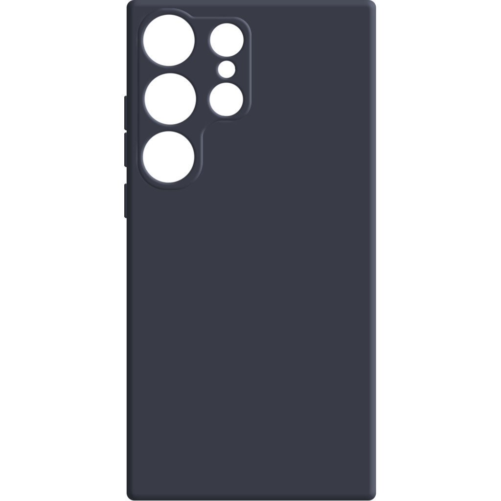 Чехол-накладка MAKE Samsung S24 Ultra Silicone Black (MCL-SS24UBK)