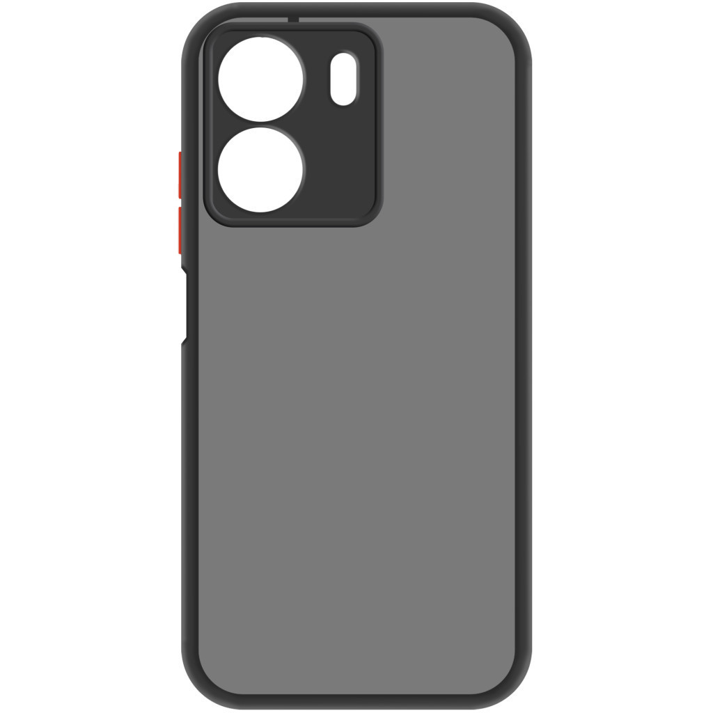 Чехол-накладка MAKE Xiaomi Redmi 13C/Poco C65 Frame Black (MCF-XR13C/PC65BK)