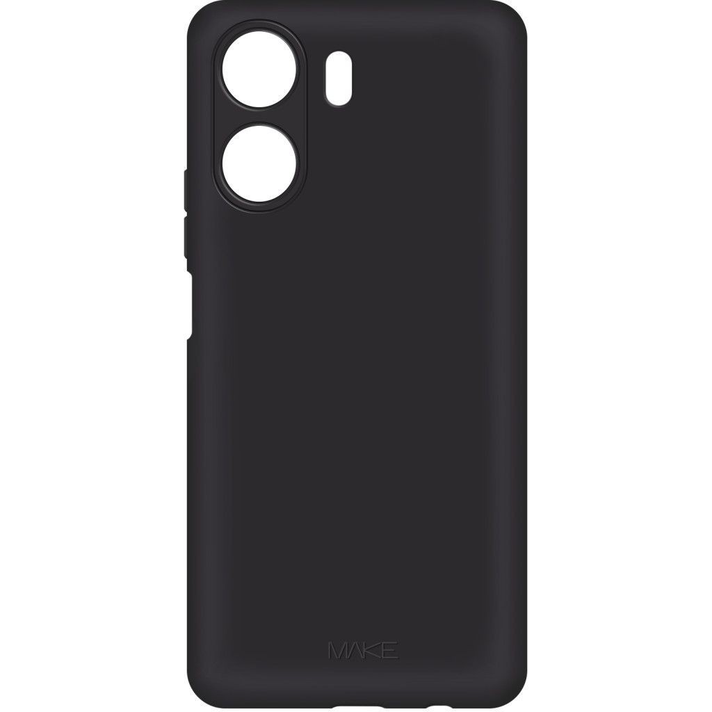 Чохол-накладка MAKE Xiaomi Redmi 13C/Poco C65 Skin Black (MCS-XR13C/PC65BK)