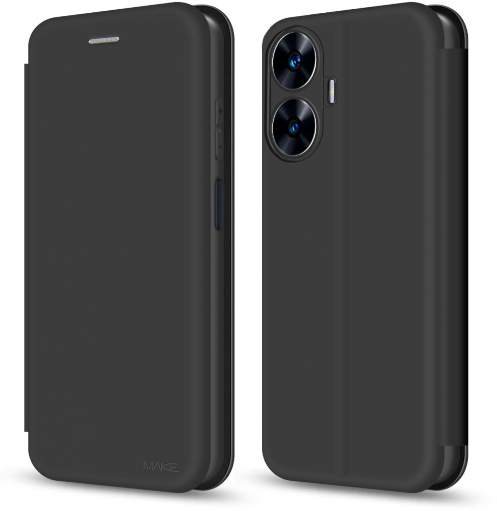 Чохол-книжка MAKE Realme C55 Flip Black (MCP-RC55BK)