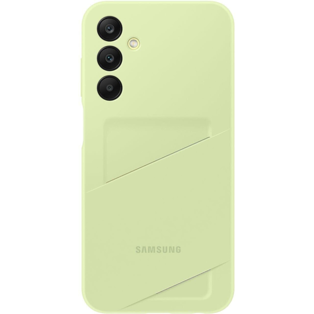 Чехол-накладка Samsung A25 Card Slot Case Lime (EF-OA256TMEGWW)