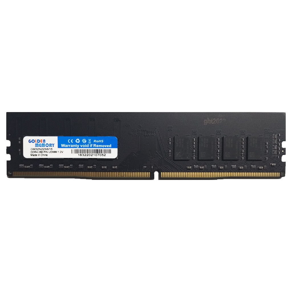 Оперативна пам'ять Golden Memory DDR4 16GB 3200 MHz (GM32N22S8/16)
