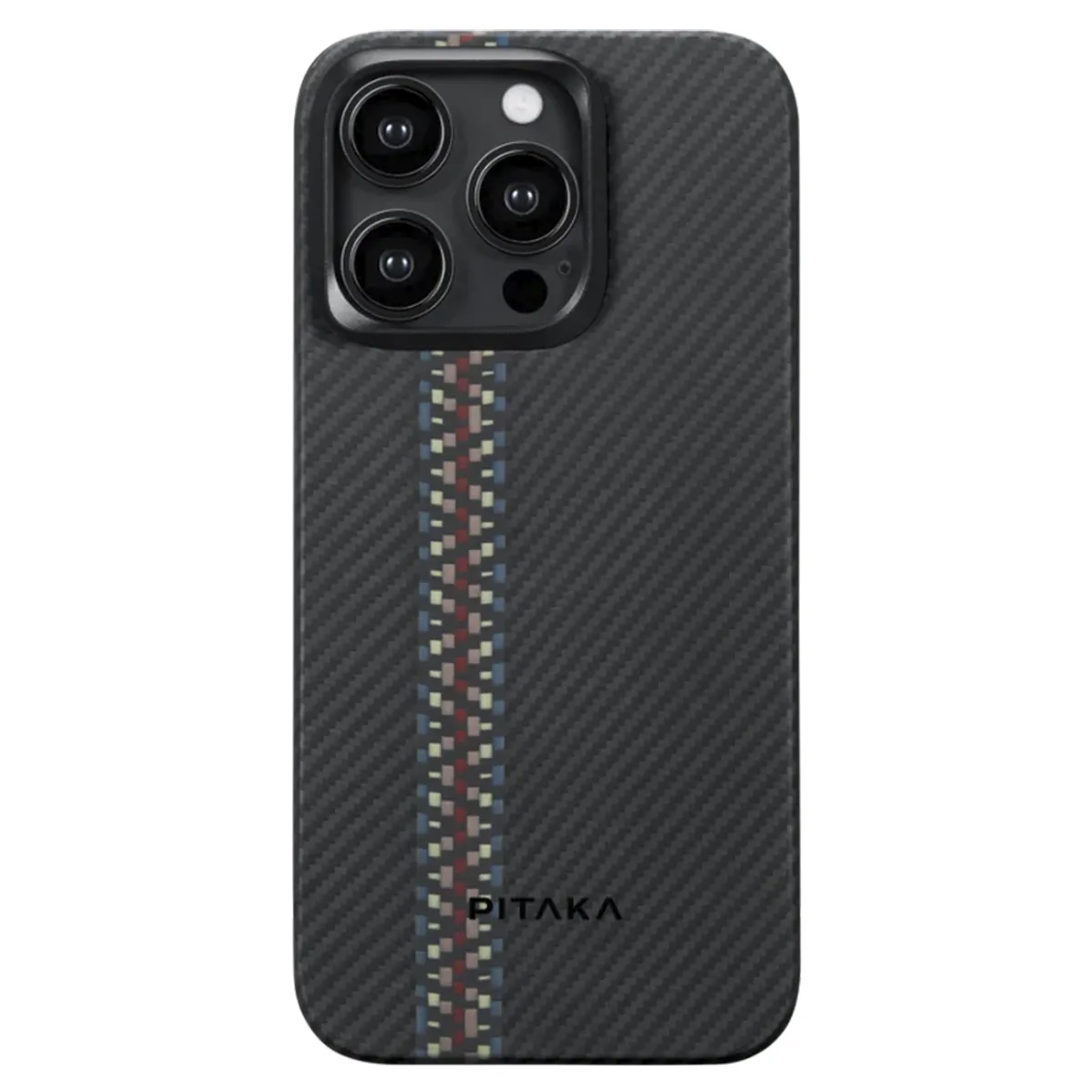 Чехол-накладка Pitaka iPhone 15 Pro Max MagEZ Case 4 Fusion Weaving Rhapsody (FR1501PM)