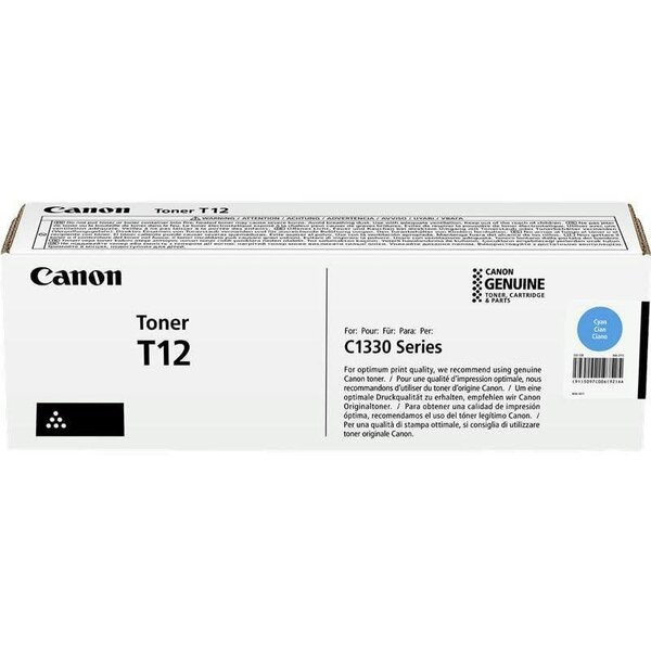 Тонер-картридж Canon T12 i-SENSYS XC1333 Series Cyan