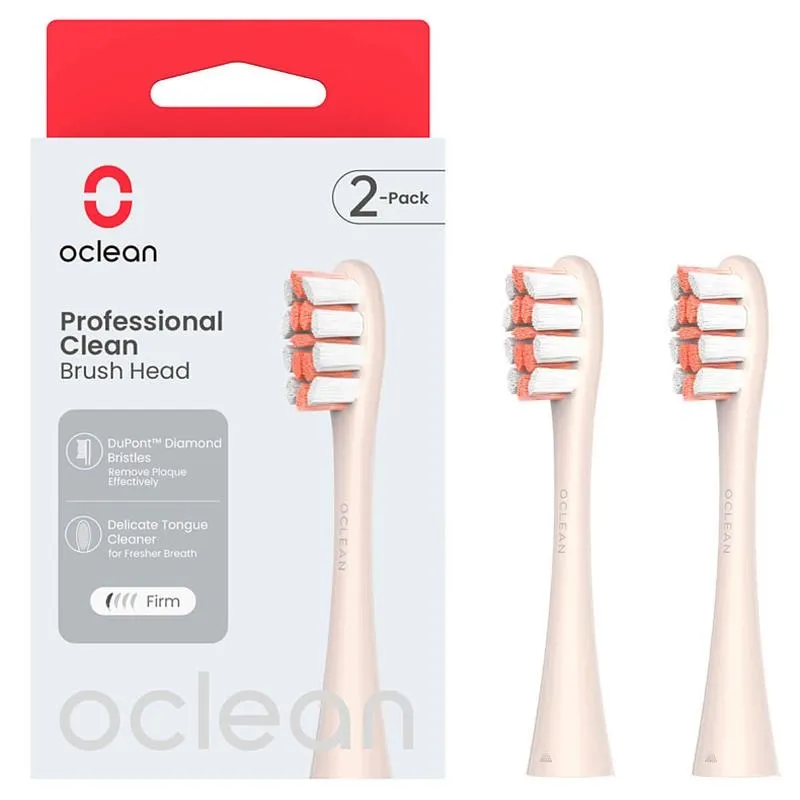 Зубная щетка Oclean P1C8 Brush Head Golden 2pcs (6970810553970)