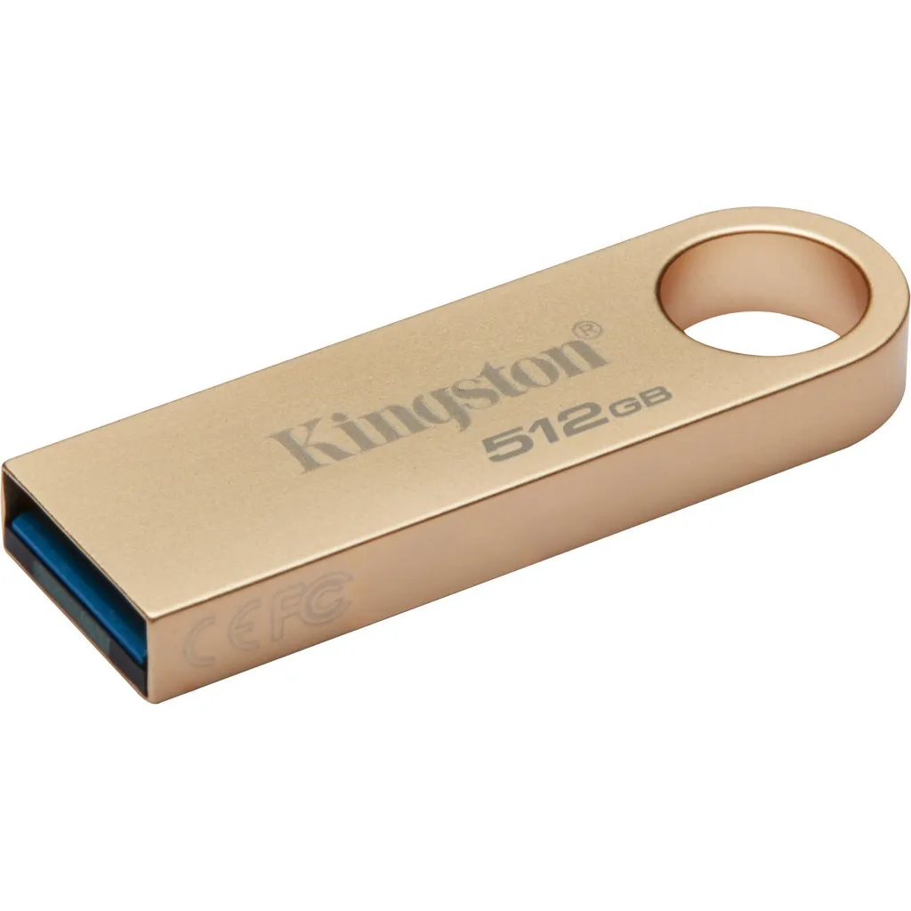 Флеш пам'ять USB Kingston 512GB DataTraveler SE9 Gen 3 Gold (DTSE9G3/512GB)