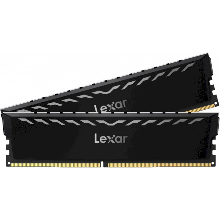 Оперативна пам'ять Lexar 16GB (2x8GB) DDR4 3600MHz Thor Black (LD4U08G36C18LG-RGD)