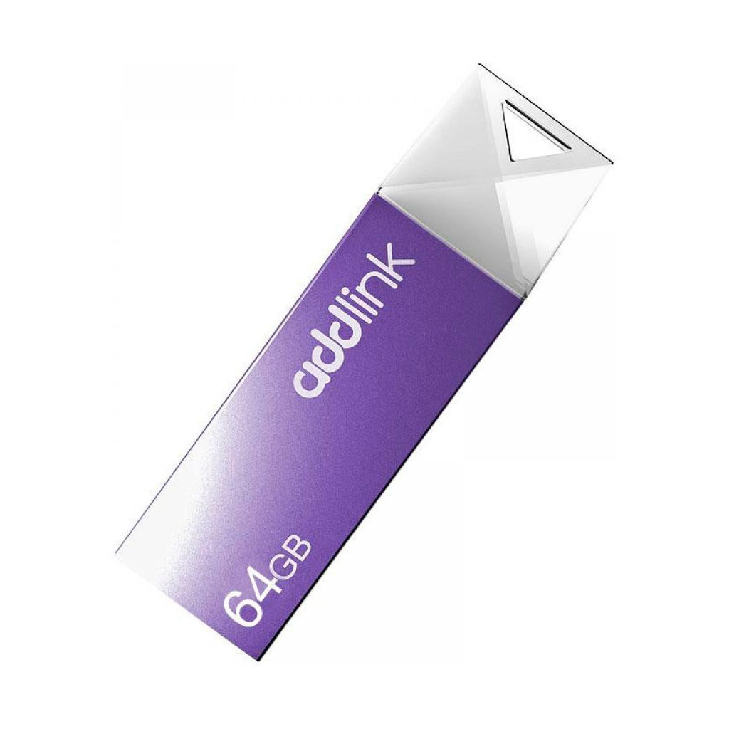 Флеш пам'ять USB AddLink 64GB U10 Violet (ad64GBU10V2)