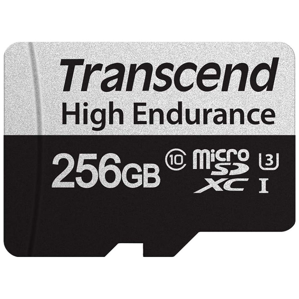 Карта пам'яті  Transcend 256GB microSDXC class 10 UHS-I U3 High Endurance (TS256GUSD350V)