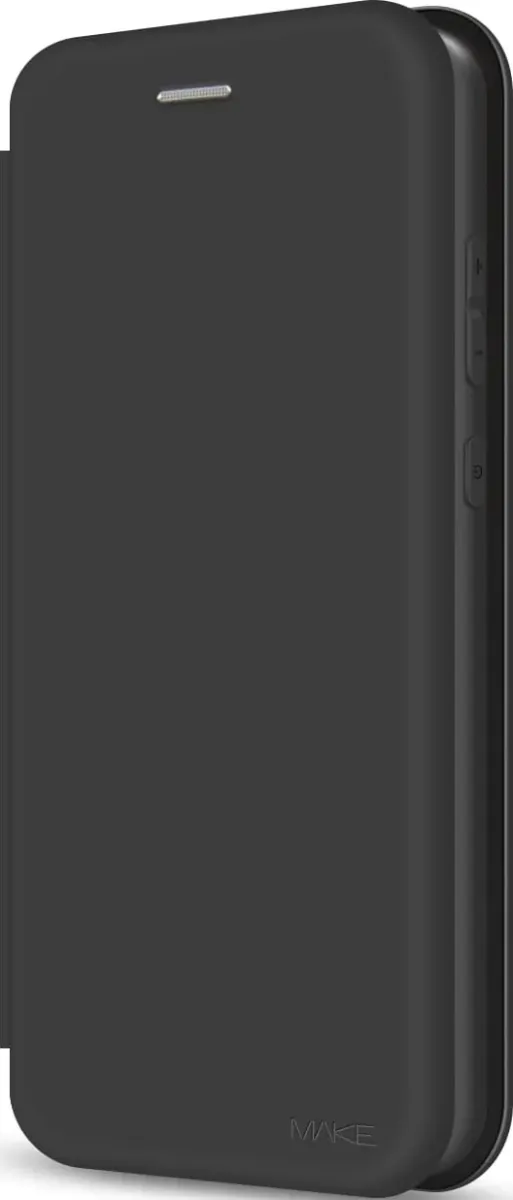 Чехол-книжка MAKE Xiaomi Redmi Note 13 Pro+ Flip Black (MCP-XRN13PP)