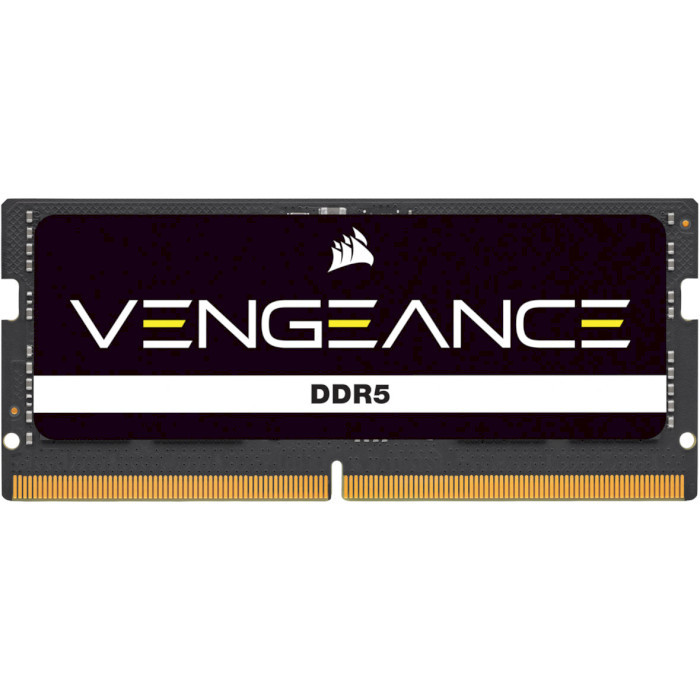 Оперативна пам'ять CORSAIR VENGEANCE DDR5 SODIMM 32GB (2x16GB) (CMSX32GX5M2A5600C48)