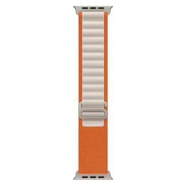 Ремешок Band Apple Watch Alpine Loop 38/40/41mm 9.Orange-White