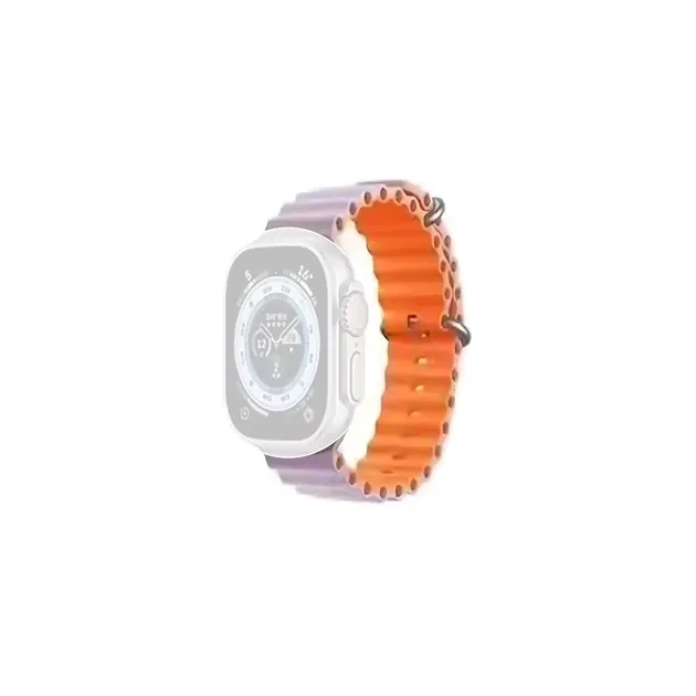 Ремешок Band Apple Watch Ocean two-tone 38/40/41mm 32.Purple-Orange