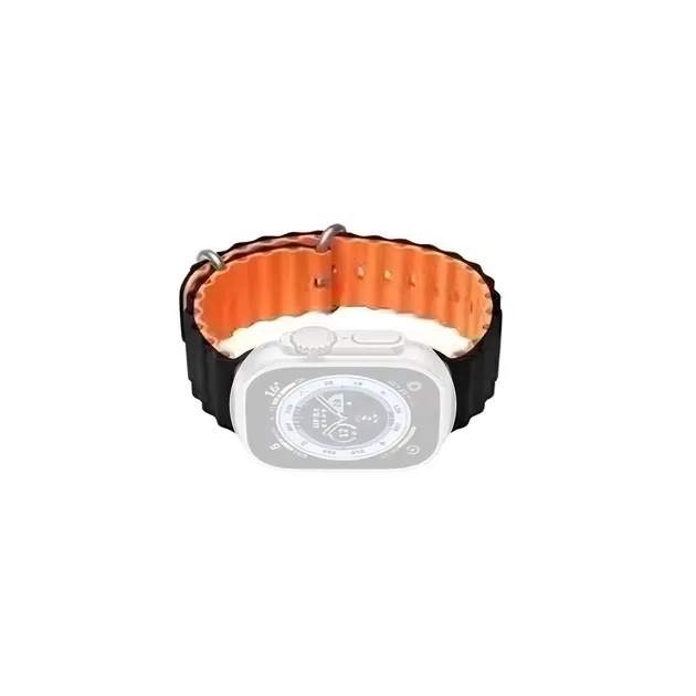 Ремешок Band Apple Watch Ocean two-tone 38/40/41mm 34.Midnight-Orange