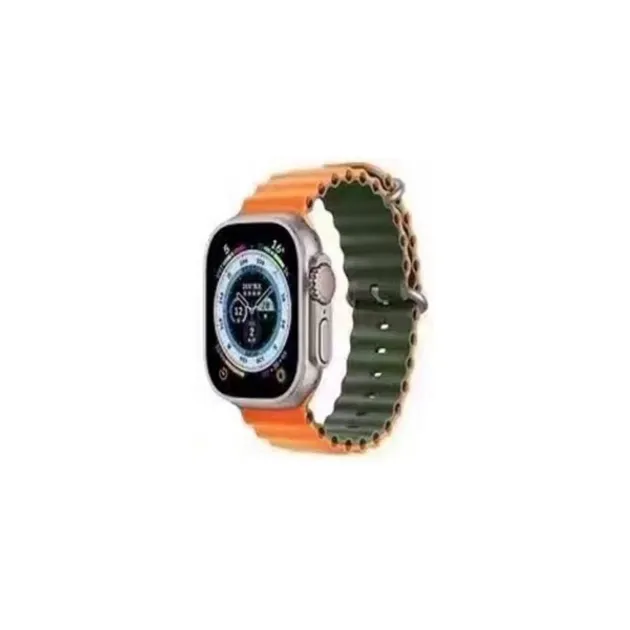 Ремешок Band Apple Watch Ocean two-tone 42/44/45/49mm 23.Orange-Khaki