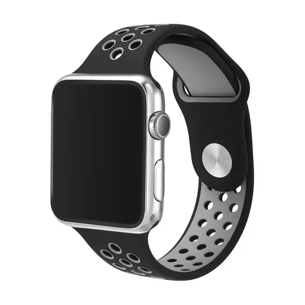 Ремешок Band Apple Watch Small Waist two colors 38/40/41mm Black-Grey