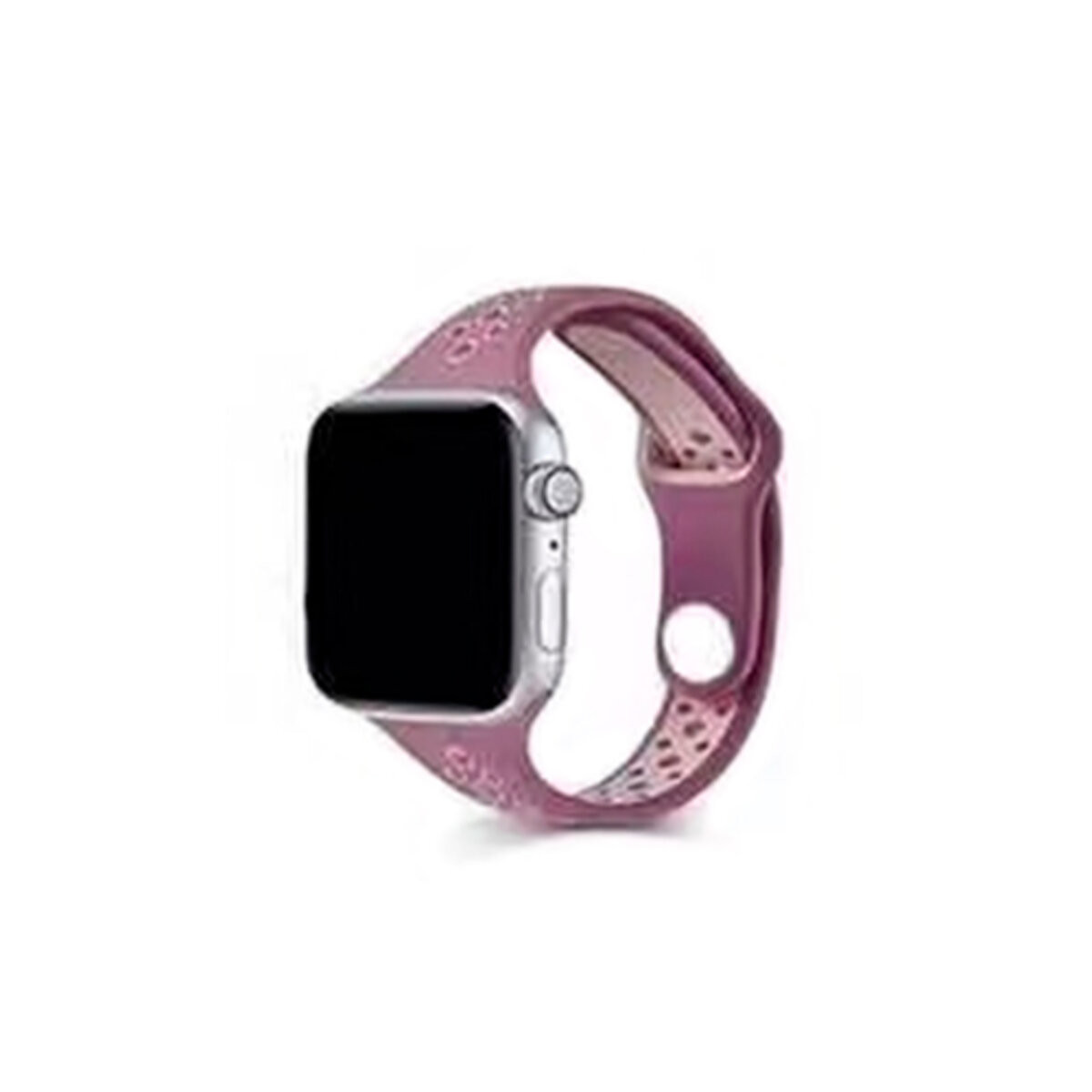 Ремешок Band Apple Watch Small Waist two colors 42/44/45/49mm Purple-Apricot