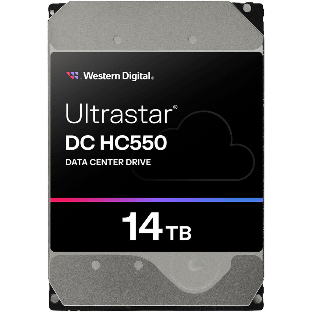 Жорсткий диск WD Ultrastar DC HC550 14 TB (WUH721814ALE6L4)