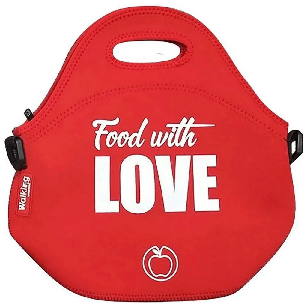 Ізотермічна сумка Bergner Food with love 30х30х17cm Red (BGEU-2963-6)