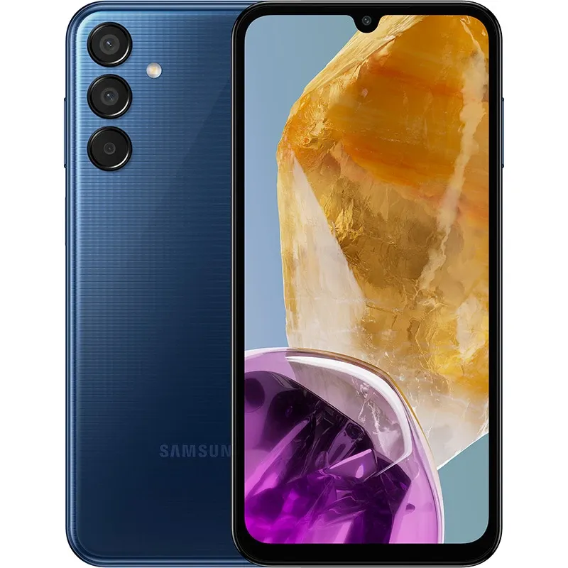 Смартфон Samsung Galaxy M15 5G M156B 4/128GB Dark Blue (SM-M156BDBUEUC)