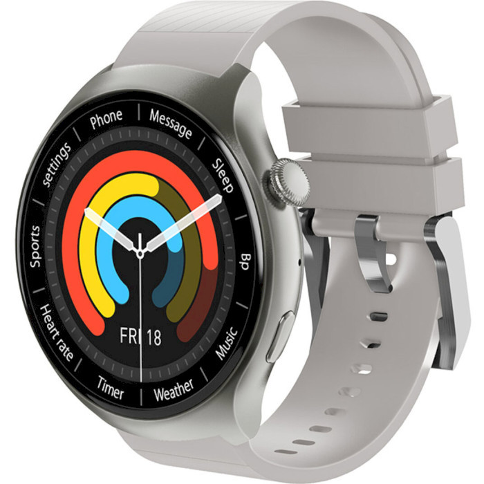 Смарт-годинник Howear Watch 4 Pro Amoled+IP67 Silver