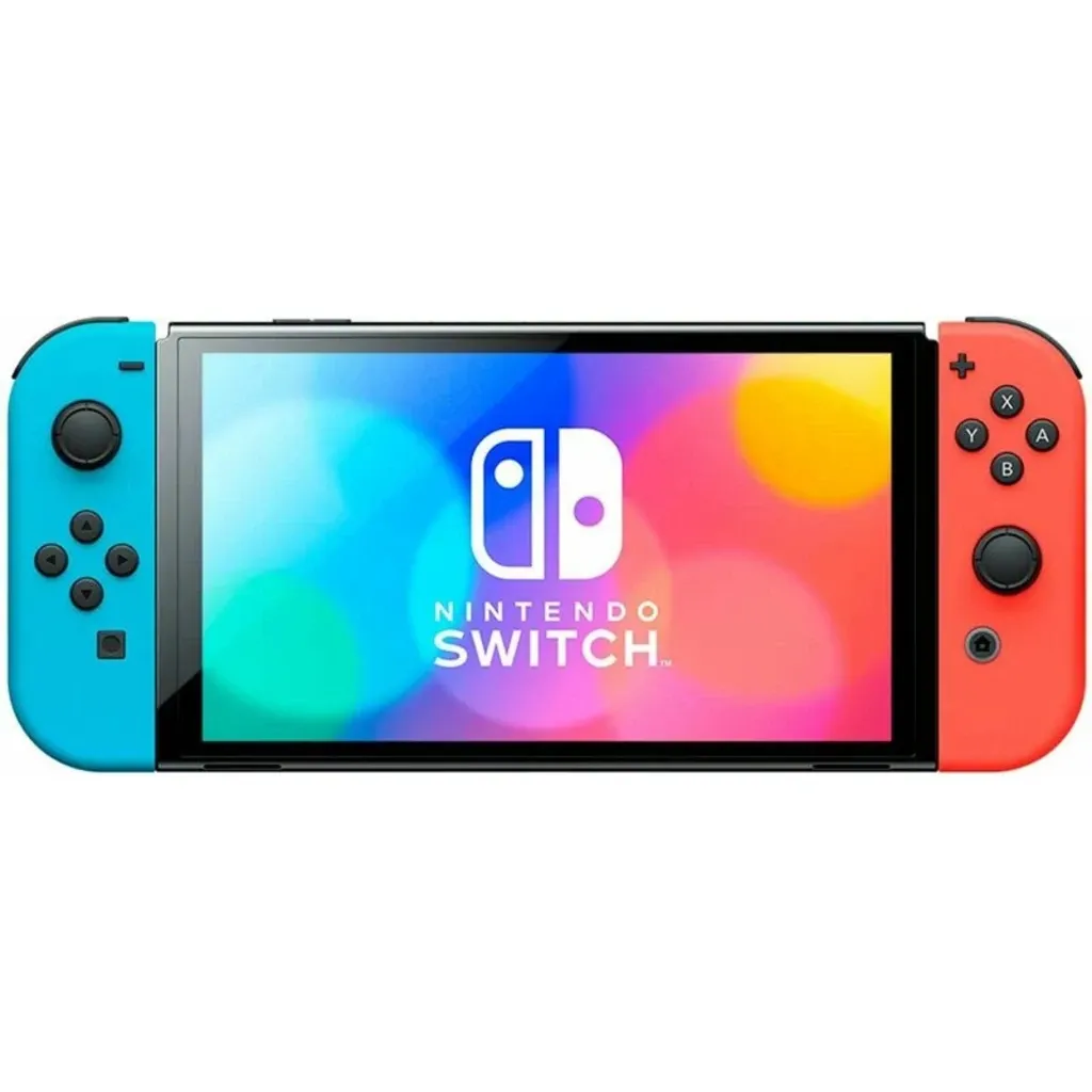 Игровая приставка Nintendo Switch Oled Red/Blue + Mario Kart 8 Deluxe (Download code) + 3 months