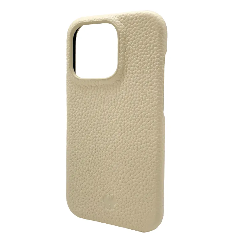 Чехол-накладка iLera iPhone 15 Pro Max Lady Beige NAPA Leather Case 1.0 (iLNPCS1015PrMxLB)