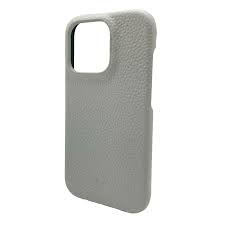 Чехол-накладка iLera iPhone 15 Pro Max lonic Grey NAPA Leather Case 1.0 (iLNPCS1015PrMxIG)