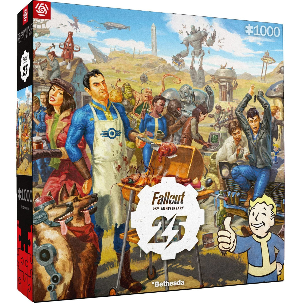 Пазлы Fallout 25th Anniversary Puzzles 1000 эл.