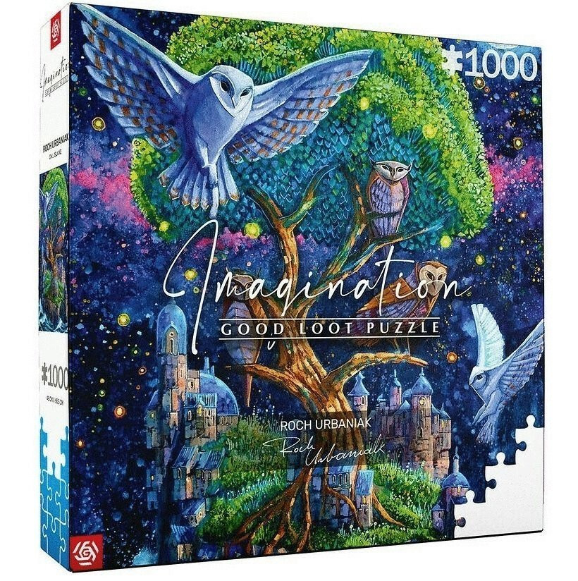 Пазлы Imagination: Roch Urbaniak Owl Island/Wyspa Sow Puzzles 1000 эл.