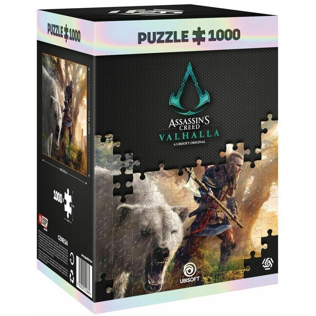Пазлы Assassins Creed Valhalla: Eivor & Polar Bear Puzzles 1000 эл.