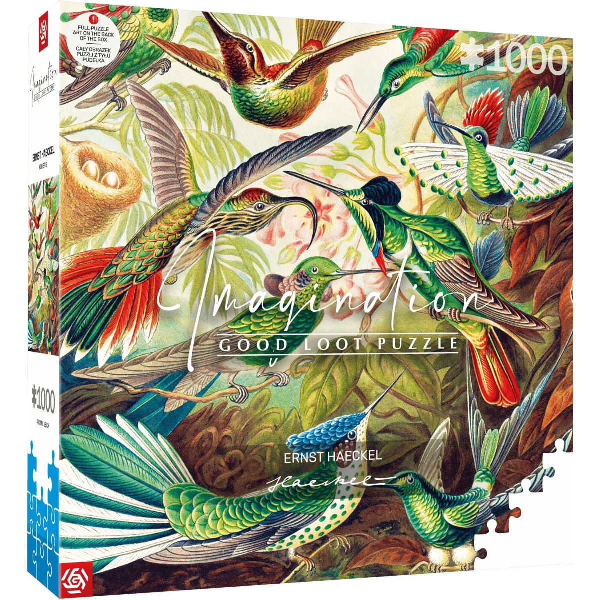 Пазли Imagination: Ernst Haeckel Hummingbirds/Kolibry 1000 ел.