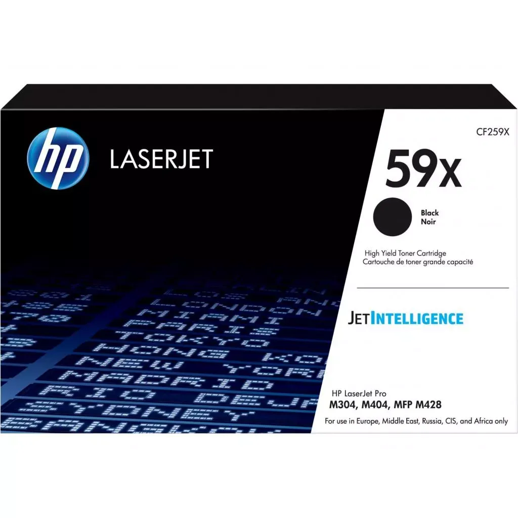 Лазерный картридж HP 59X LJ Pro M304/404/428 Black (CF259XC) 