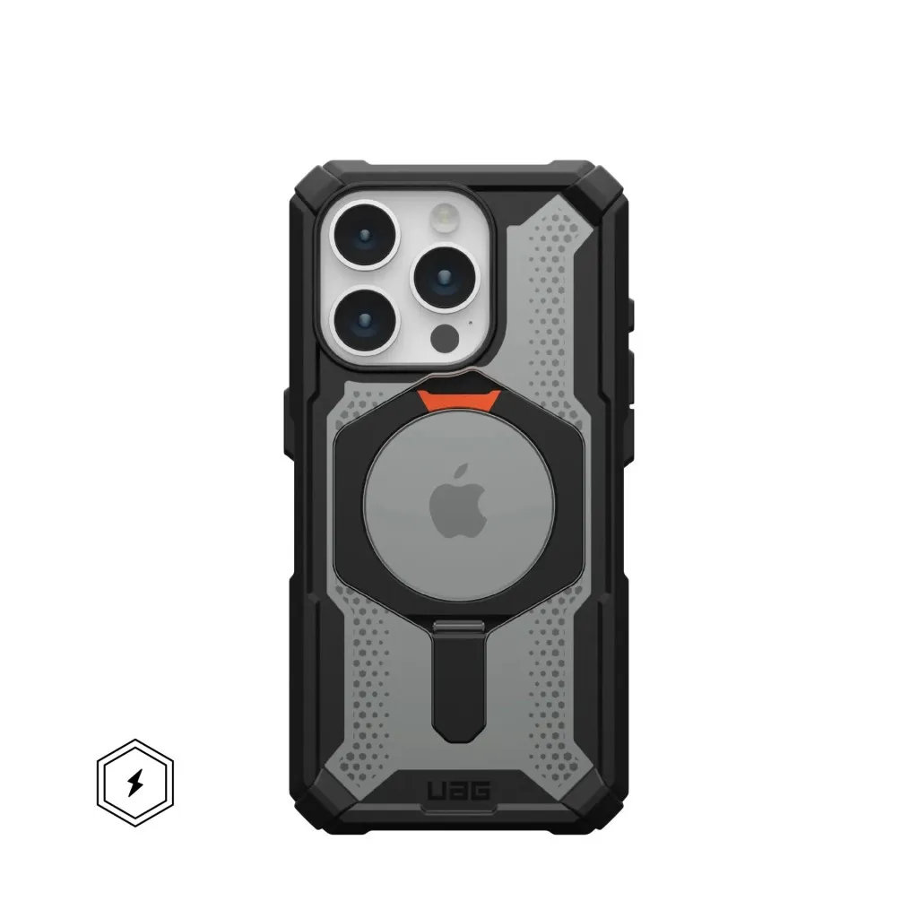 Чехол для смартфона UAG for iPhone 15 Pro Plasma XTE Magsafe Black/Orange (114442114097)