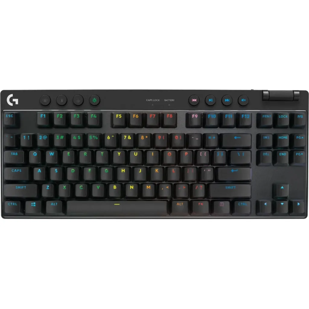 Клавіатура Logitech G Pro X TKL LightSpeed Black (920-012136)