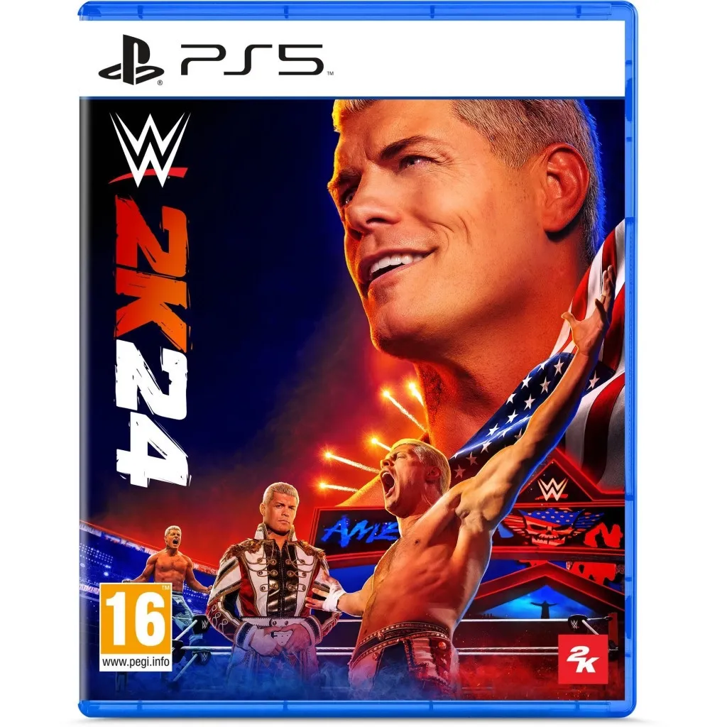 Игра  GamesSoftware PS5 WWE 2K24, BD диск