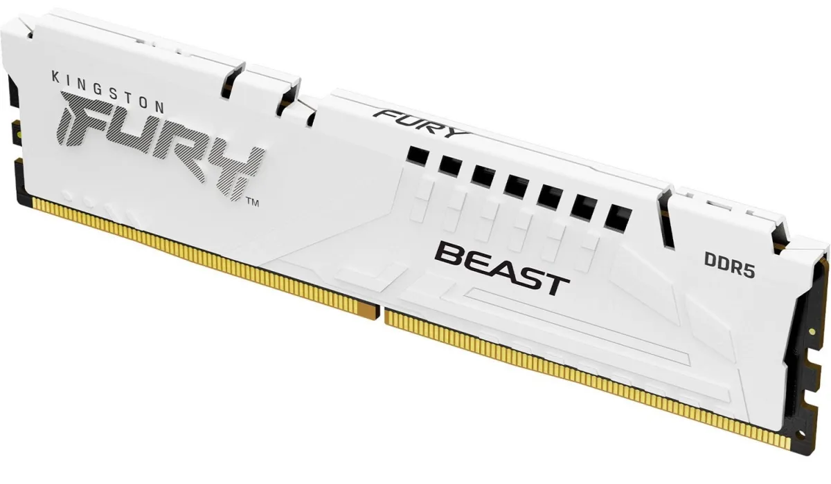 Оперативная память Kingston FURY Beast White DDR5-6000 16GB KF560C40BW-16
