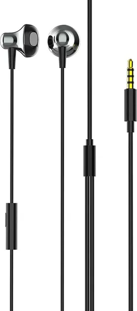 Гарнітура ColorWay Slim 3.5 mm Wired Earphone Blast 1 Black (CW-WD01BK)