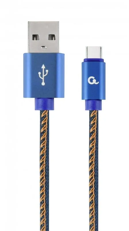Кабель синхронізації Cablexpert USB - USB Type-C V 2.0 (M/M), 2 m (CC-USB2J-AMCM-2M-BL)